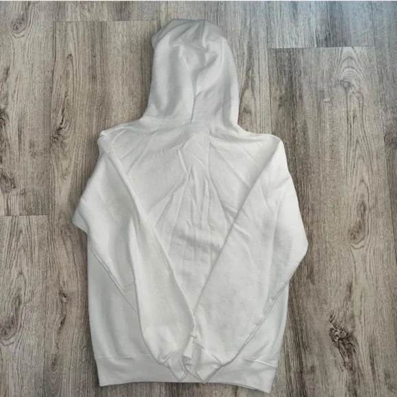 Disney Mickey Mouse Graphic Hoodie – Cream Pullover Sweatshirt - Picture 3 of 3